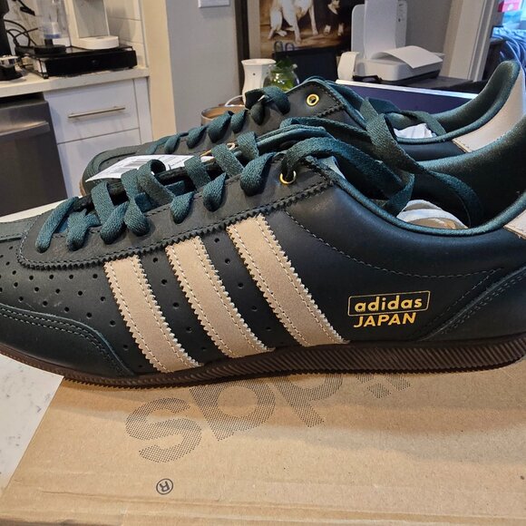 Adidas Orig Japan New in Box (Mineral Green/Crystal Sand/White) Mens 10 IG4278 - Picture 1 of 16